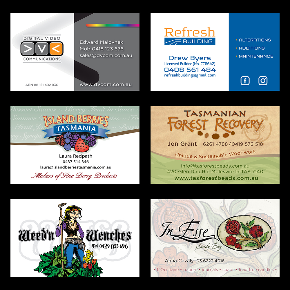 Inkpot Studios Logo designs & business cards